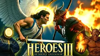 Heroes of Might and Magic 3 in Real Life | Inferno Vs Castle Town | Cinematic | AI Generated