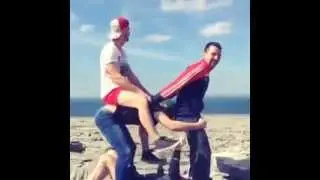 Human Bicycle around The Burren