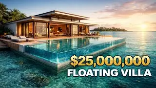 🌊 Inside the World&rsquo;s Most Luxurious $25,000,000 Floating Water Villas 🏝️✨