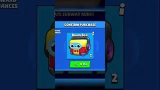 BEST LUCK BOOM BOX!!😱🎁 #brawlstars