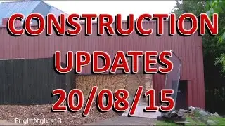 Thorpe Park Fright Nights 2015 - Construction Update 30/08/15