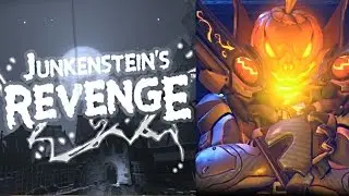 Overwatch: JUNKENSTEINS REVENGE Gameplay! (MEDIUM DIFFICULTY Complete!!)