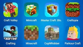 Craft Valley, Minicraft, Master Craft, Craftopia, Crafting, Minecraft, CopNRobber, Parkour Craft