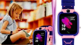 ✅ Детские Умные Водонепроницаемые смарт часы Q12 с Функцией SOS 👍 Где Купить
