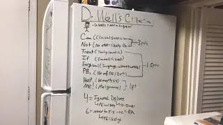 Well&rsquo;s Criteria Mnemonic