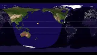 Earth day/night map 2025, Every day