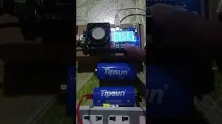 Tipsun 32700 6000mah 🔋⚡ 7 hours capacity testing @1A 🔥 isa po ito sa mga brandnew kaya makunat pa 🫡