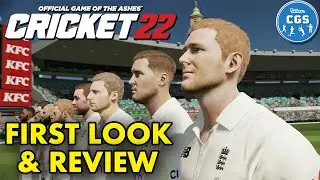 CRICKET 22 IS HERE! | Cricket 22 (PS5/XBOX Series X) | First Look & Review of Cricket 22
