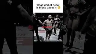 What Kind of beast is Diego Lopes ☠️😳
