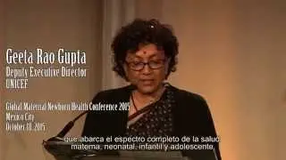 Geeta Rao Gupta Hablando de Una Promesa Renovada para las Am&eacute;ricas