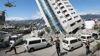 Powerful Chaos: 7.0 Earthquake Hits Taiwan | Taipei Shakes, Thousands Without Power