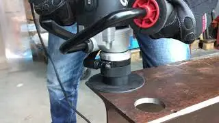 Euroboor Bevelling Machine B45 Radius 2.5mm Finish