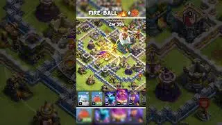 How To Use A Fire Ball🤔🤫 #cocindia