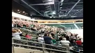 Texas Stars Calder Cup Game Winning Goal fan reaction at Cedar Park Center 6-17-2014