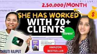@shrutirajput -Fiverr, Ranking Gig, Personal Branding, Book & Youtube | Sameeksha Juneja | Podcast 1