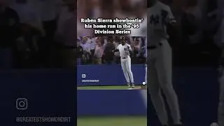Pimping dingers in the 90&rsquo;s #mlb #baseball