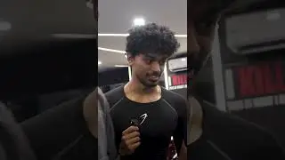 We did RONNIE COLEMAN'S Back/Biceps workout🤯 #tamilfitness #gym