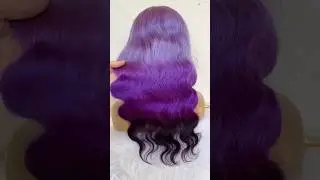 13*4 colored frontal wig