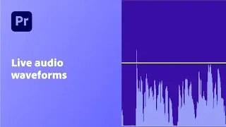NEW Live Waveform Editing in Adobe Premiere 2025 &ndash; Quick & Easy Audio Tutorial