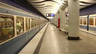 U2 Messestadt Ost (A-Wagen) @ Am Hart
