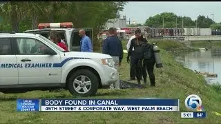 Body found in canal