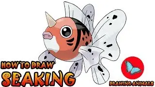 How To Draw Seaking Pokemon | Drawing Animals