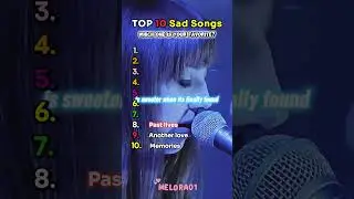 Top 10 Sad Songs (part 1 ) #sadsong #viral #music #song #shorts #anotherlove #kamin #dynasty