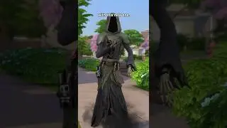 СЕКРЕТНОЕ преображение Мрачного Жнеца в последнем обновлении базовой игры Sims 4 #sims #sims4