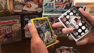 Golden Image Variation Epic Hit! 2024 Topps Hanger Box rip!  Quest for 600 Subscribers!