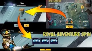 HOW TO PLAY ROYAL ADVENTURE IN BGMI | SEASON 2 ROYAL PASS PUBG MOBILE | ROYAL ADVENTURE SPIN