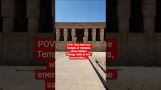 Dendera Temple ✨ Ancient Egypt&rsquo;s Cosmic Mystery&rdquo;