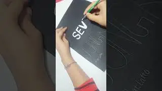 Making Seven - Jungkook | Poster | DIY | Vamp Art & Craft | Bts Craft #seven #jungkook #shorts