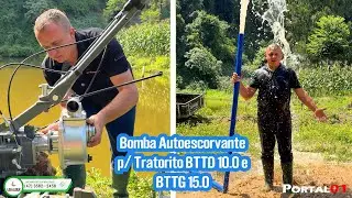 Bomba Autoescorvante p/ Tratorito BTTD 10.0 e BTTG 15.0 | Veja Como Funciona @brancomotores 