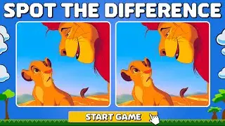 Can You SPOT THE DIFFERENCE? LION KING Find the Difference Quiz | Picture Puzzle Quiz