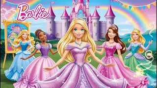 Barbie and the Princesses: A Magical Adventure | Teamwork & Friendship Story for Kids.
