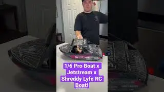 NEW Pro Boat Jetstream 1/6 24&rdquo; Shreddy Lyfe RC Jet Boat! #rc #boat #shorts