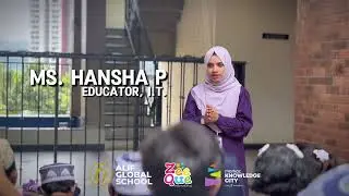 A day painted in shades of violet 💜                  Violet Colour Day | ZeeQue | Alif Global School