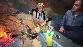 Kebabs Made By A Shepherd In Nature
