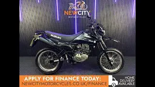 Suzuki DR125 Black 3906 Miles Used