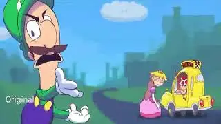 If 'Luigi's ballad' is played slower peach sounds like...