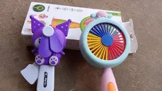 Amazing Mini Fans | Super Cool Colorful Fans Unboxing & Power Test