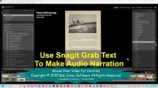 Camtasia 2025 Use Snagit Grab Text To Make Audio Narration 2025 10 23