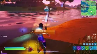 Vendetta Flopper! Fortnite. How I caught the vendetta flopper  using a pro rod after eating a pepper