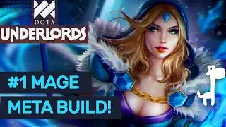 Underlords TOURNAMENT!! Dota Underlords Top Mage Meta Builds!!