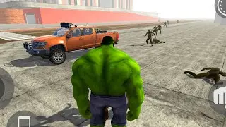 Hulk Vs Zombie Fight Indian Bike Driving 3D Game 🎮 New Pickup 🛻 