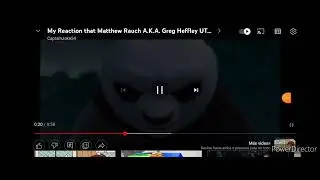 My Reaction that Matthew Rauch A.K.A Reversed