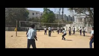 Inter class volley ball competition std 8th and 7th ⚾️⚾️.