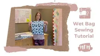 This is How you Sew a Zippered Wet Bag for the Pool, Gym Clothes, etc in about 30 minutes