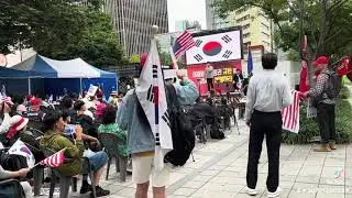 People Protest in South Korea