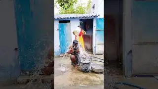 winter season achesindi🤣real end twist#couplesshorts#comedy#trending